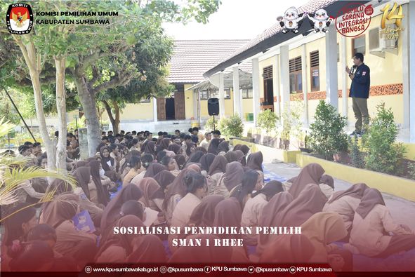 Sosialisasi Pendidikan Pemilih SMAN 1 RHEE